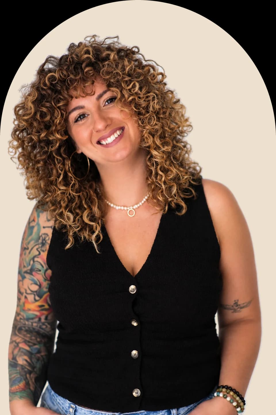 Janine, Inhaberin von The Space Hair Atelier